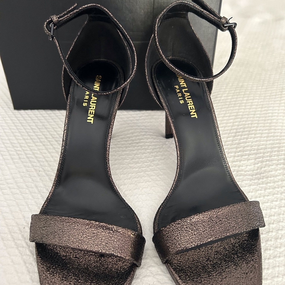 Textured Leather Sandals